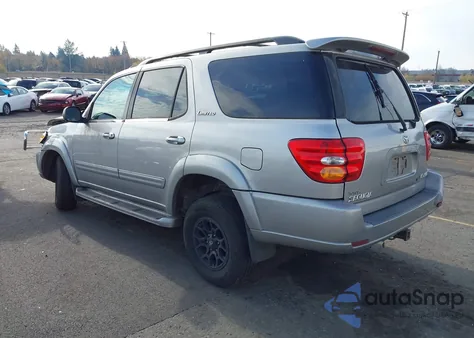 2002 Toyota Sequoia Limited V8 from USA, damaged, VIN 5TDBT48A82S093936